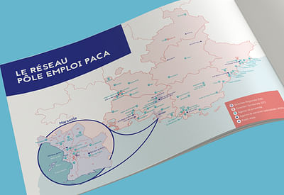 Pôle emploi PACA - Grafikdesign