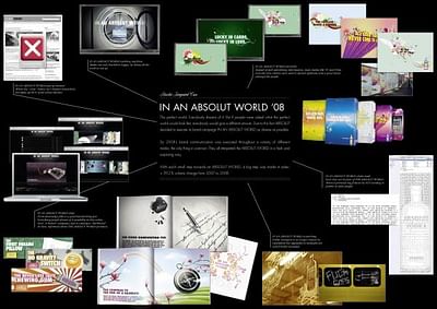 ABSOLUT WORLD ´08 - Werbung