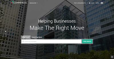 Commercio - Website Creatie