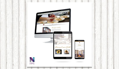 Crétion de site web pour un restaurant - Graphic Design