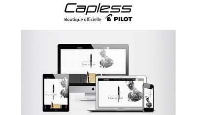 Pilot Capless - Création de site internet