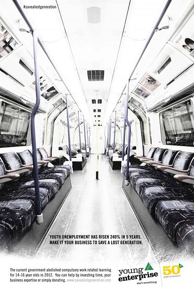 Tube Carriage - Advertising