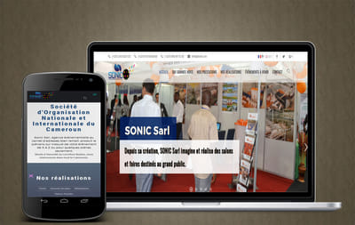 Création site web Agence Evenementiel - Evénementiel