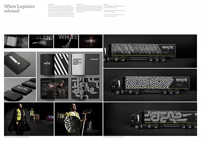 WHITE LOGISTICS REBRAND - Graphic Design