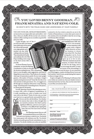 Polka Music & Lederhosen - Werbung