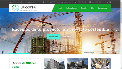 Diseño de página web para empresa de Ingeniería - Creazione di siti web