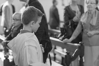Reportage lors d'une communion - Photographie