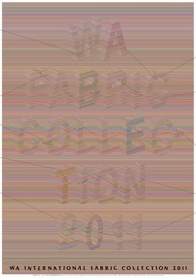 WA FABRIC COLLECTION 2011 - Advertising