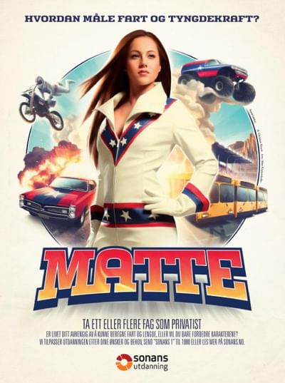 Daredevil (Math) - Werbung