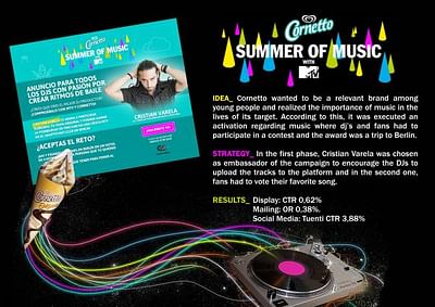 SUMMER OF MUSIC - Werbung