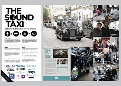 THE SOUND TAXI - Advertising