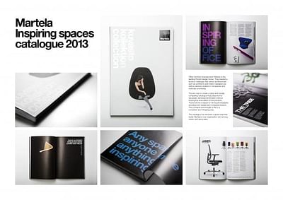 MARTELA INSPIRING SPACES CATALOGUE 2013 - Publicité