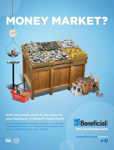 Money market - Publicité