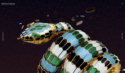 Bulgari Serpentiform - Creazione di siti web