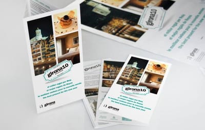 Diseño de la campaña publicitaria Girona10 - Diseño Gráfico