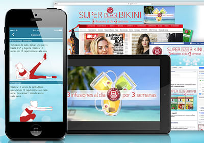Campaña Super Plan Bikini - App móvil