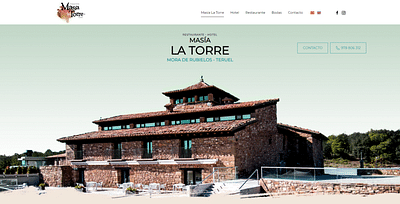 Masia La Torre, Hotel y Restaurante - Creación de Sitios Web