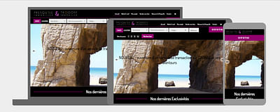 Création site agence immobilière Quiberon - Création de site internet