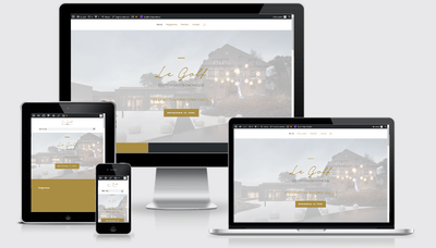 Le Golf - Website Creatie