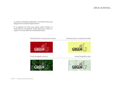 It's Green Identidad Corporativa - Diseño Gráfico