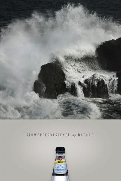 SCHWEPPERVESCENCE BY NATURE 1 - Advertising