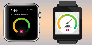 Belfius Direct Wear - Smartwatch application - Application mobile