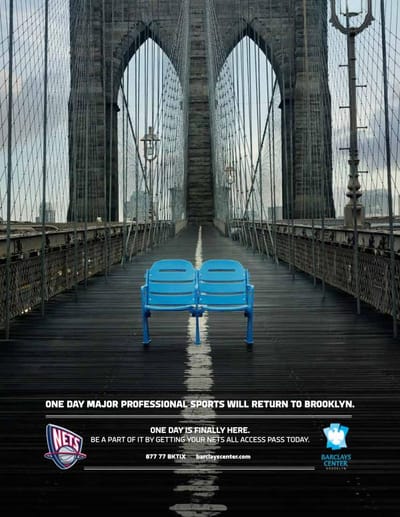 ONE DAY - BROOKLYN BRIDGE - Advertising