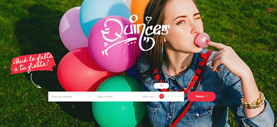 Quinces | Portal web - Branding y posicionamiento de marca
