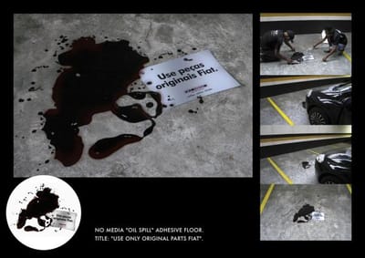 Oil spill - Werbung