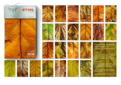 Autumn Calendar 2010 - Reclame