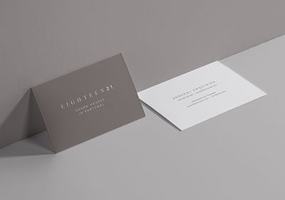 Brand Identity for a hospitality brand - Graphic Design