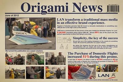 ORIGAMI NEWS - Publicidad
