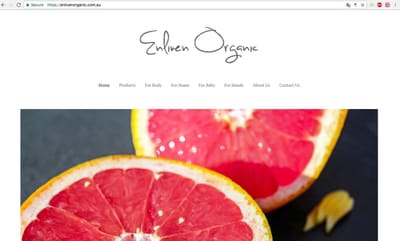 Enliven Organic E-Commerce Design - E-commerce