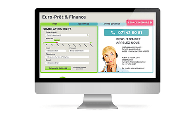 Euro Prêts & Finances - Ergonomie (UX/UI)