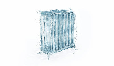 retouche d'images: radiateur en eau - Design & graphisme