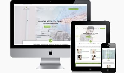 Miracle Aesthetic Clinic - Website Creation