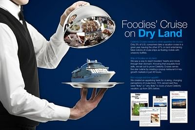 FOODIE CRUISE ON DRY LAND - Pubblicità