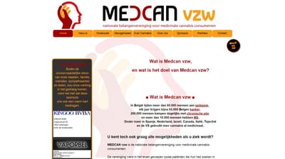 Medcan vzw - Création de site internet