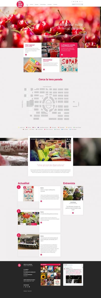La boquería: diseño web y programación a medida - Creación de Sitios Web
