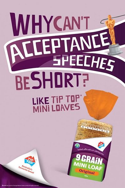 Acceptance Speeches - Publicidad