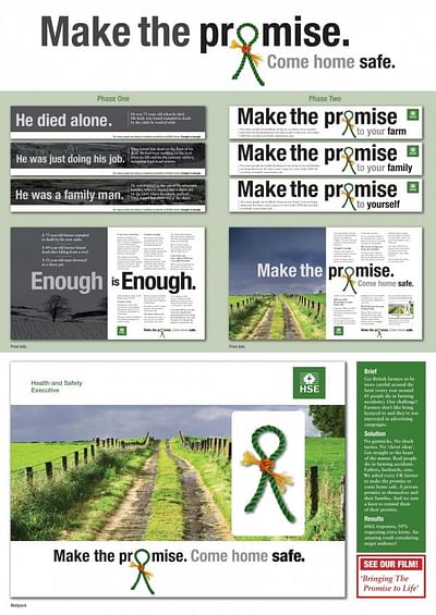 MAKE THE PROMISE - Publicidad