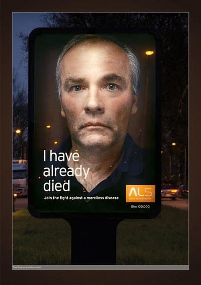 I HAVE ALREADY DIED - Advertising