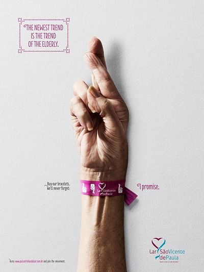 The newest trend is the trend of elderly, 5 - Publicité