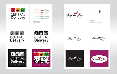 Brand Central Delivery Salvador & Pequim Box - Branding y posicionamiento de marca