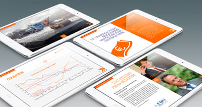 Corporate magazine : Outline Magazine goes digital - Ontwerp