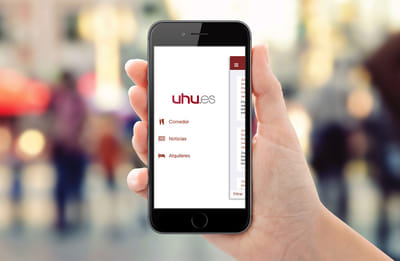 Aplicación móvil 'UHU Servicios' - Publicidad