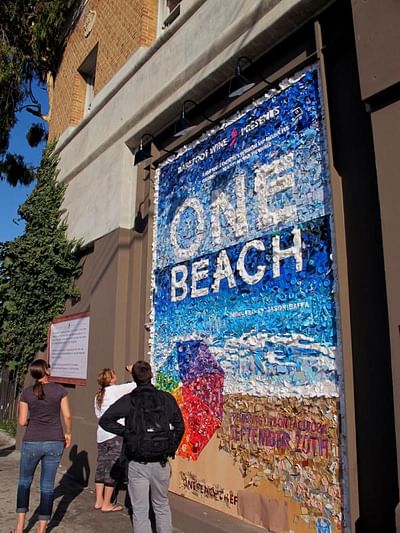 One Beach Trash Mosaic, 2 - Advertising