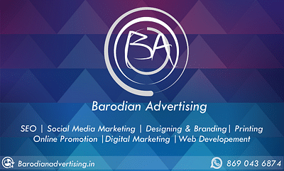 Barodian advertising - Strategia digitale