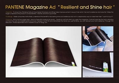 RESILIENT AND SHINE HAIR - Advertising