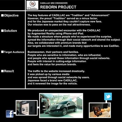 CADILLAC REBORN PROJECT - Reclame